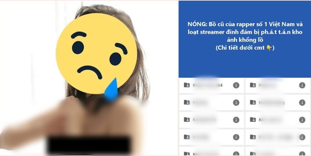 Ảnh nóng bồ rapper link 40Gb, nhìn lại drama ngày ấy