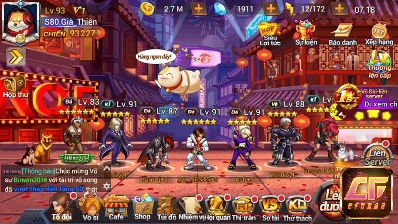Nạp thẻ quyền vương 98 cực nhanh cùng nhà cái cfun68