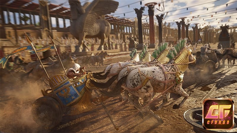 Đồ họa trong game Assassin's Creed Origins là một tuyệt phẩm