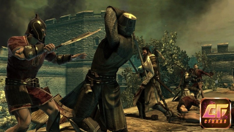 Game The Cursed Crusade có lối chơi hành động phiêu lưu
