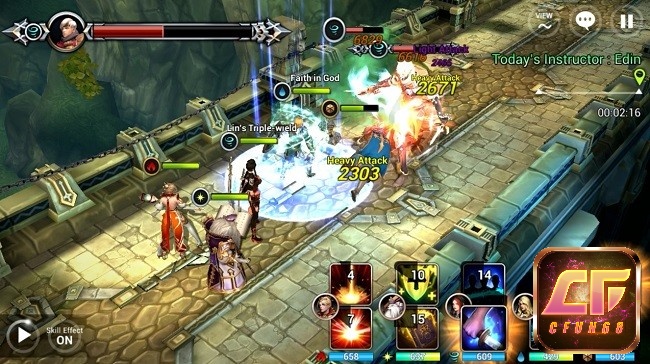 ARPG tập trung vào hành động thời gian thực, mang lại trải nghiệm chiến đấu trực quan