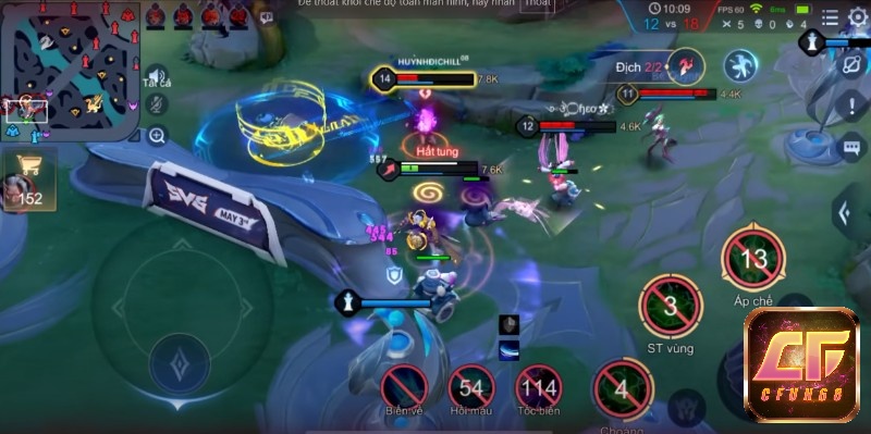  Aleister có lượng máu tương đối thấp nên sẽ dễ trở thành mục tiêu của team địch