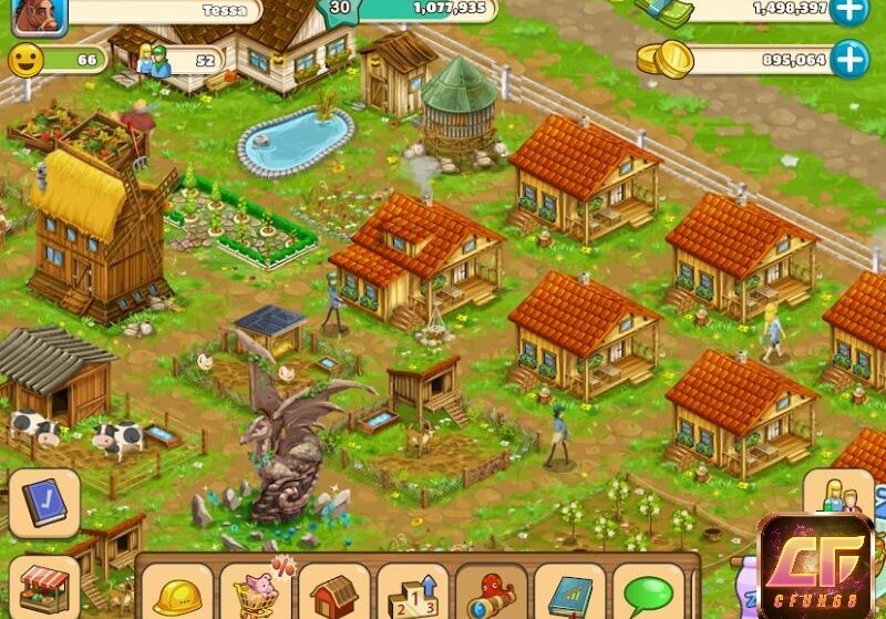 Game Big Farm: Mobile Harvest: Game nông trại thư giãn