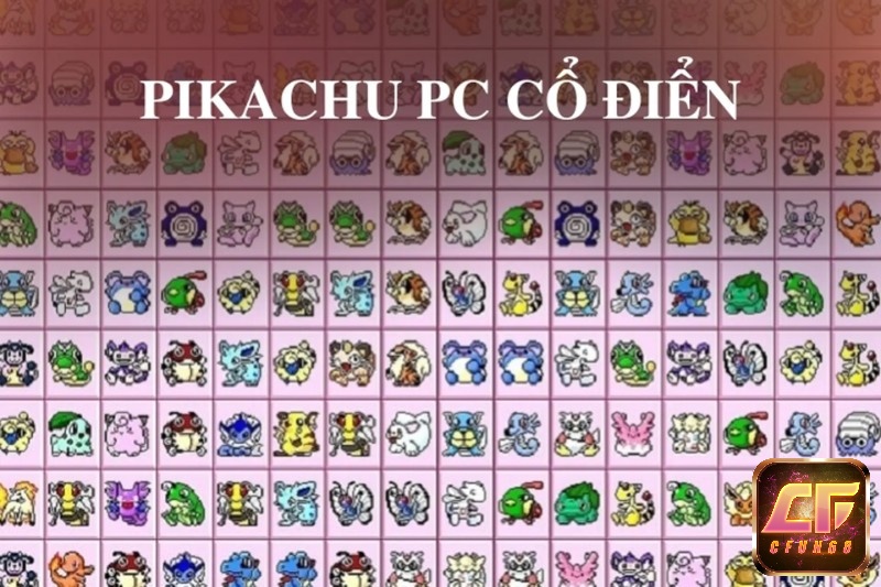 Pokémon trong game đều quen thuộc với bất kỳ ai đam mê và yêu thích lĩnh vực này