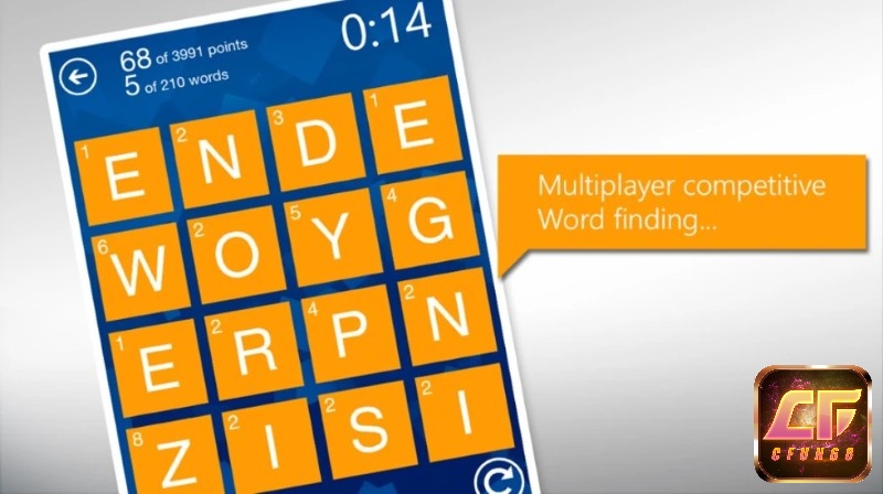Game Wordament® nổi bật bởi có cộng đồng game lớn mạnh nhiều ngôn ngữ khác nhau