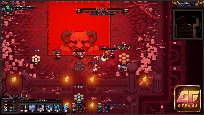 Hệ thống nhiệm vụ đa dạng giúp Hero Siege dẫn dắt những người chơi đến cuối game