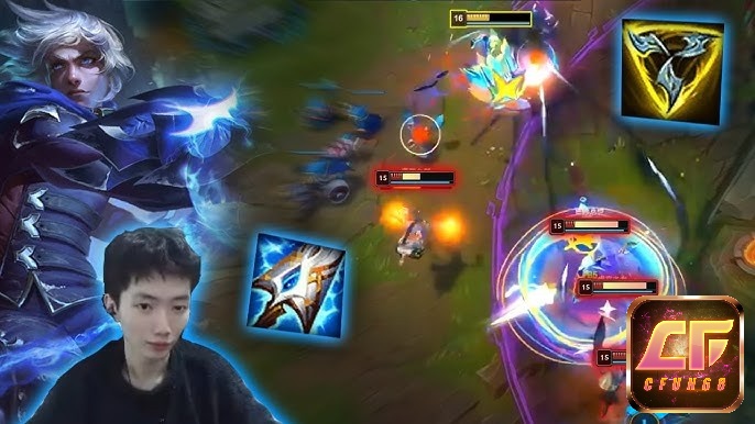 Khả năng cơ động giúp Ezreal sống sót và phản công trong các pha bị bắt lẻ.